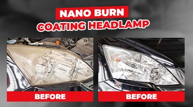 Nano Burn Coating Headlamp